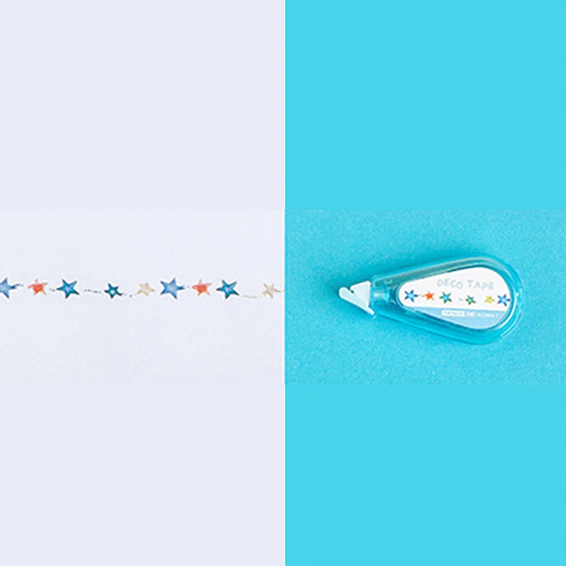 1pc Kawaii 5mm*5m Mini Pattern Portable Decorative Correction Tape Decoration Corrector School Office Supplies Gift Art Supplies