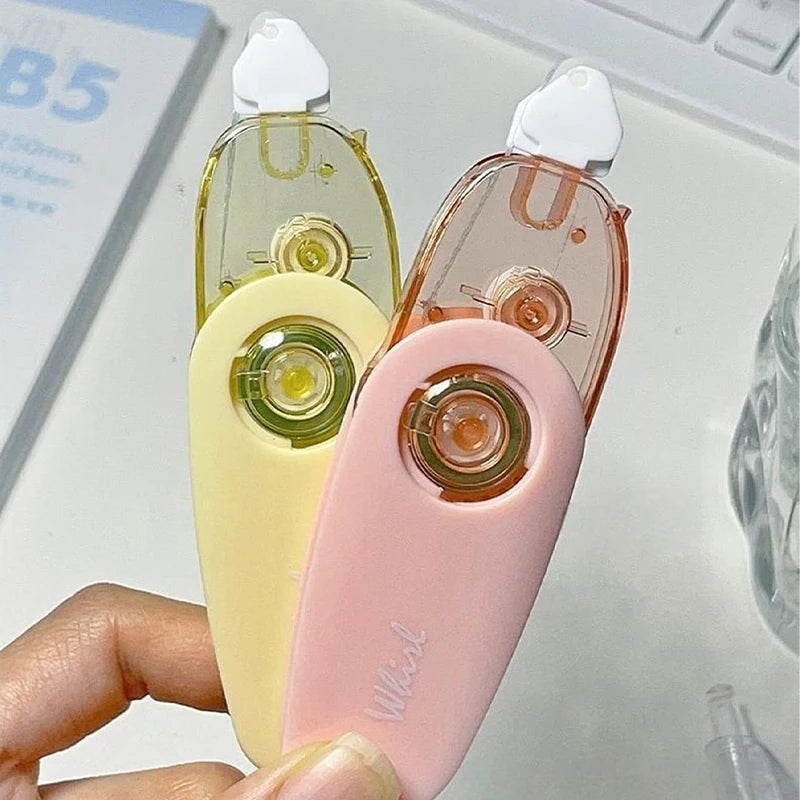 1pc 3M Large Capacity Glue Tape Simple Student Stationery Color Dot Glue DIY Scrapbooking Roller Glue Tape School Office