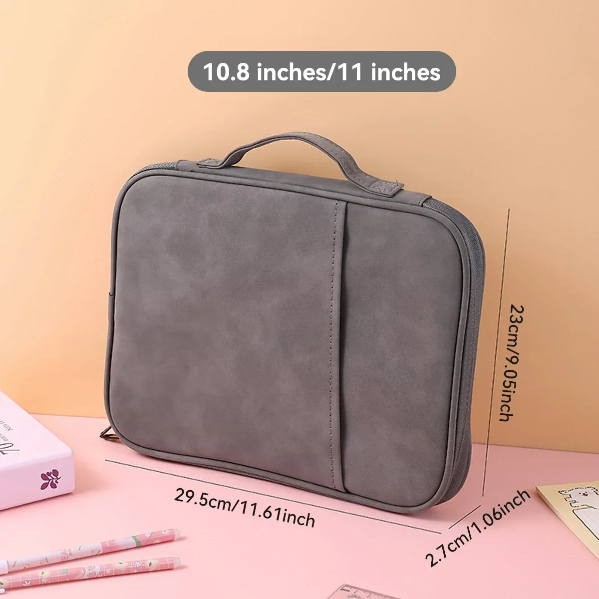 Brand New for IPad Pro 12.9/11/13 & Air 11/13 Protective Sleeve Bag | M2 Multi-Generation Shockproof Case with Pouch Organizer